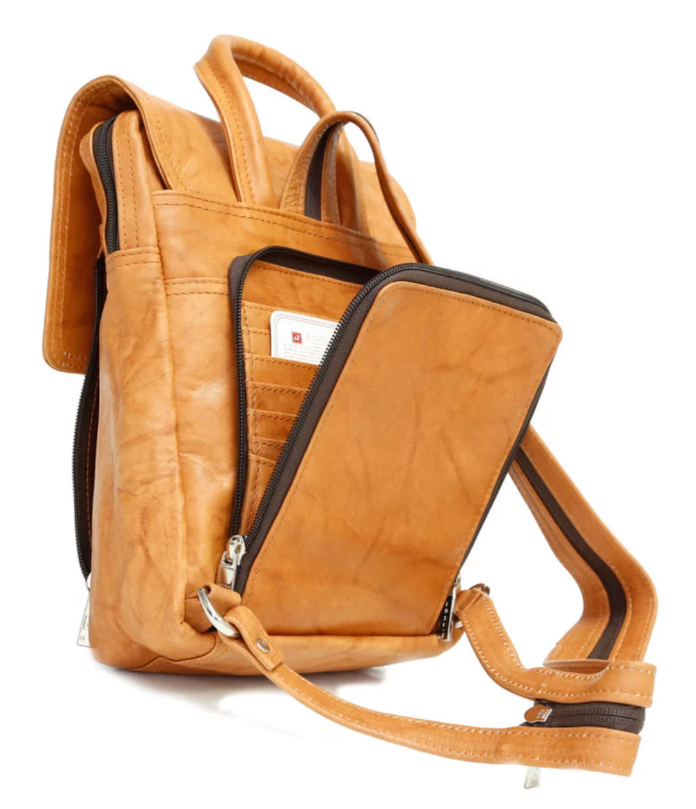 Sac à dos tendance Ashlin® Designer Mariah British Tan