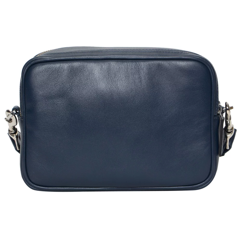 Ashlin® Designer Mira Navy Blue Compact Camera Bag