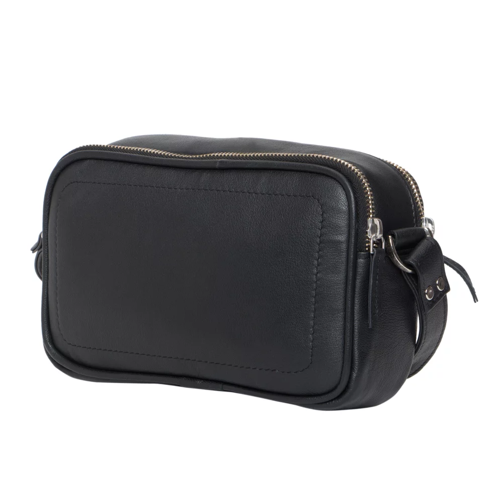 Ashlin® Designer Lydia Midnight Black Mid Size Camera Bag