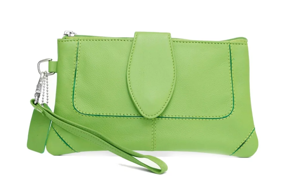 Ashlin® Designer Lime Green Natasha Mid Sized Wristlet