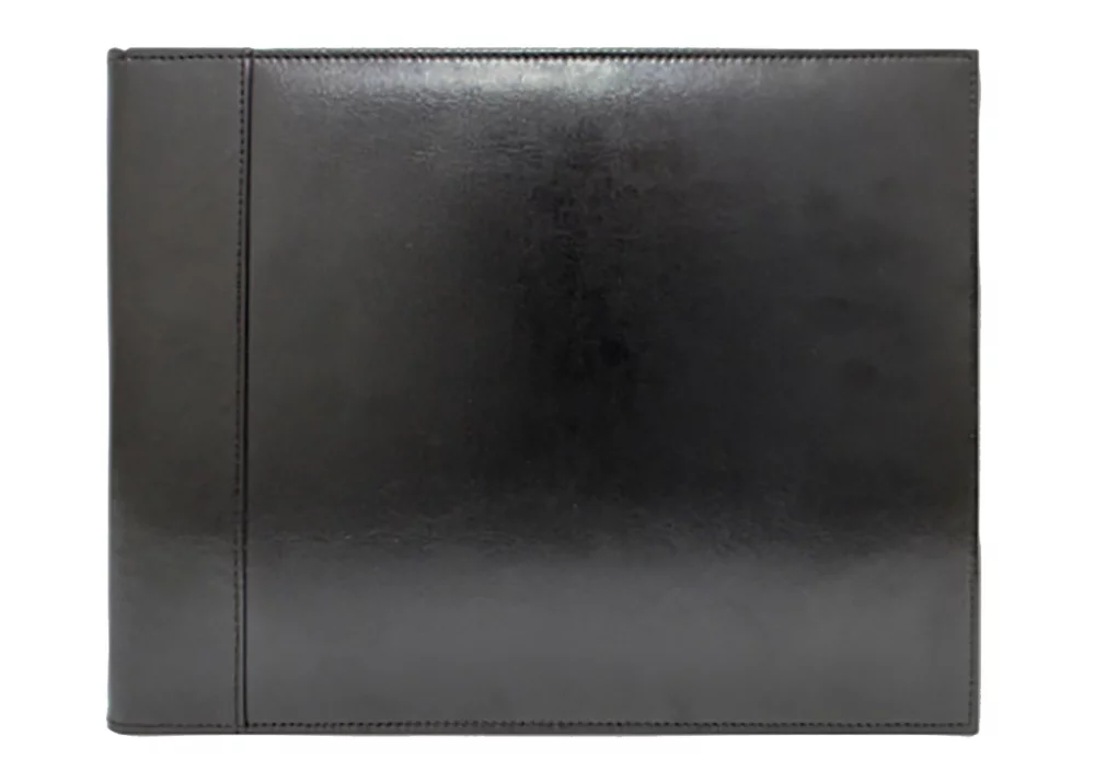 Ashlin® Designer Ruskin Napoli Napa Leather Double Certificate Holder - Landscape