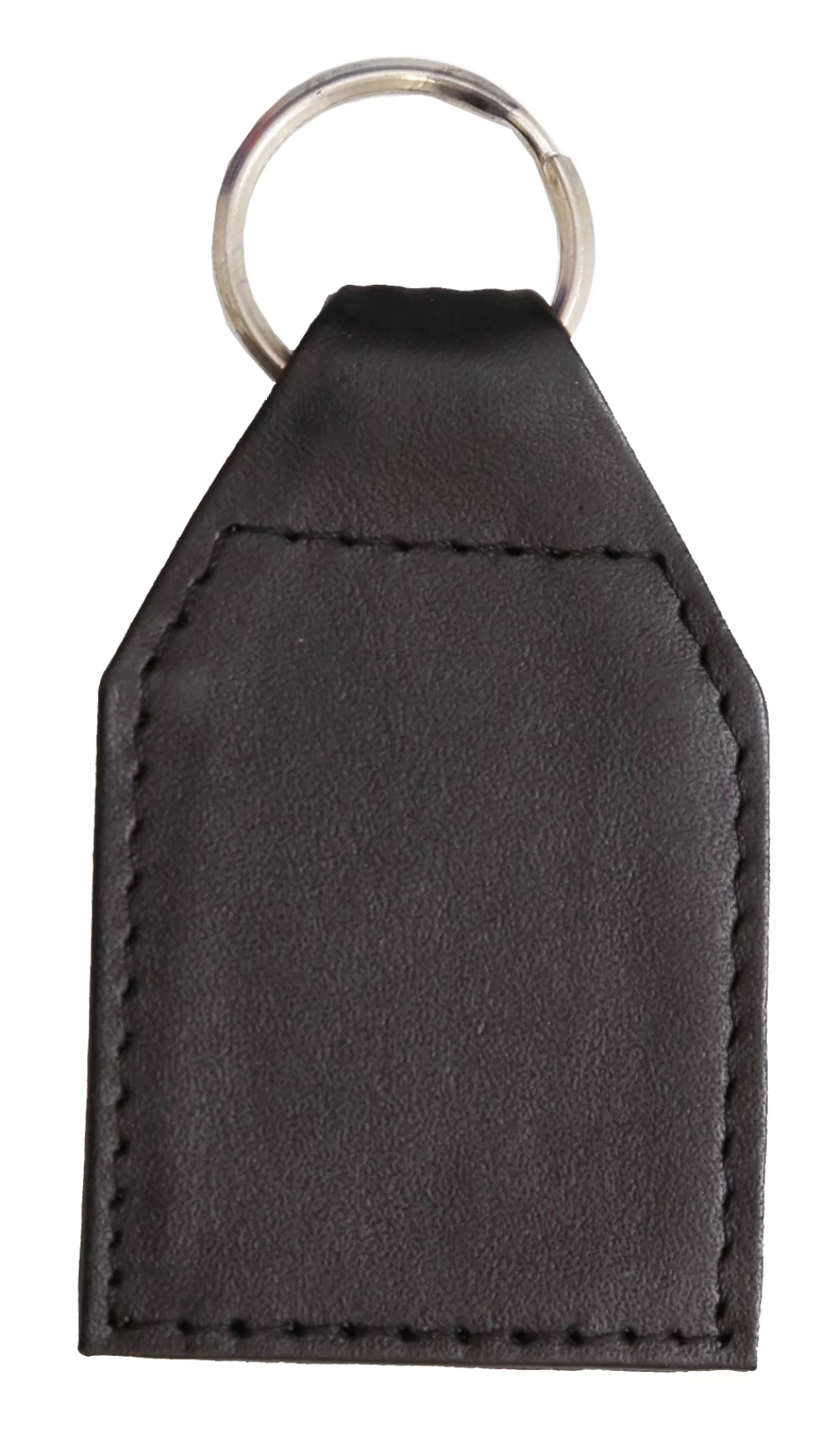 Porte-clés rectangulaire Ashlin® Designer Midnight Black Alona (3"x2")