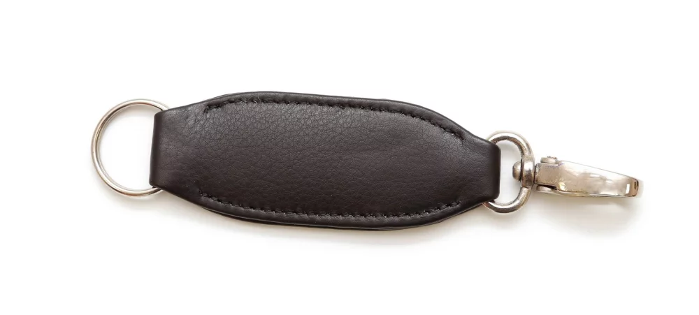 Ashlin® Designer Midnight Black Andeana Long Key Fob
