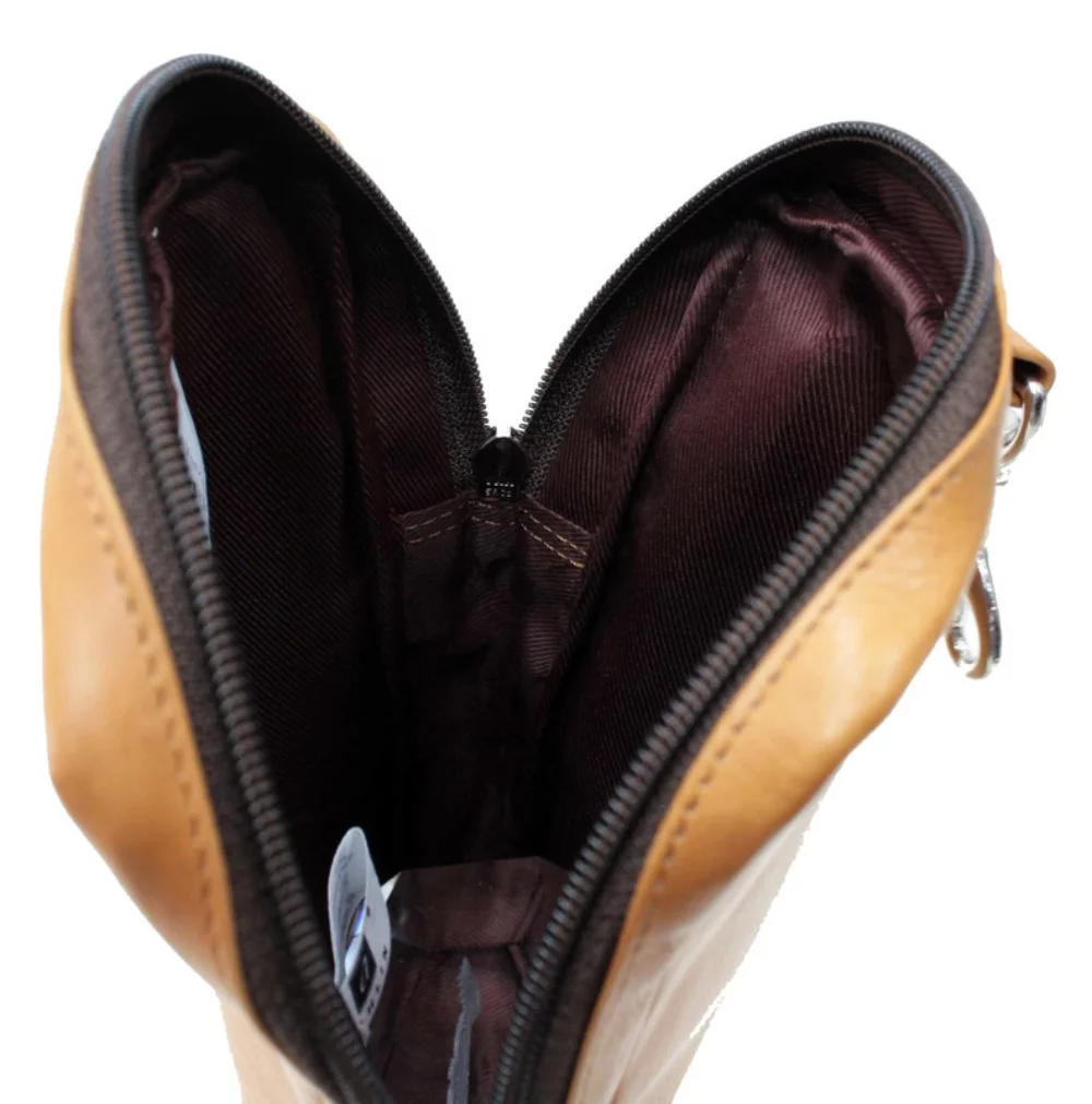 Ashlin® Designer British Tan Birkdale Tuscany Golf Pouch
