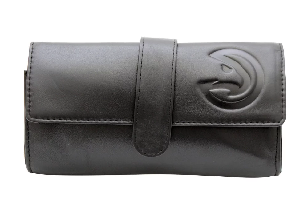 Ashlin® Designer Midnight Black Jileen Tri Fold Jewellery Case