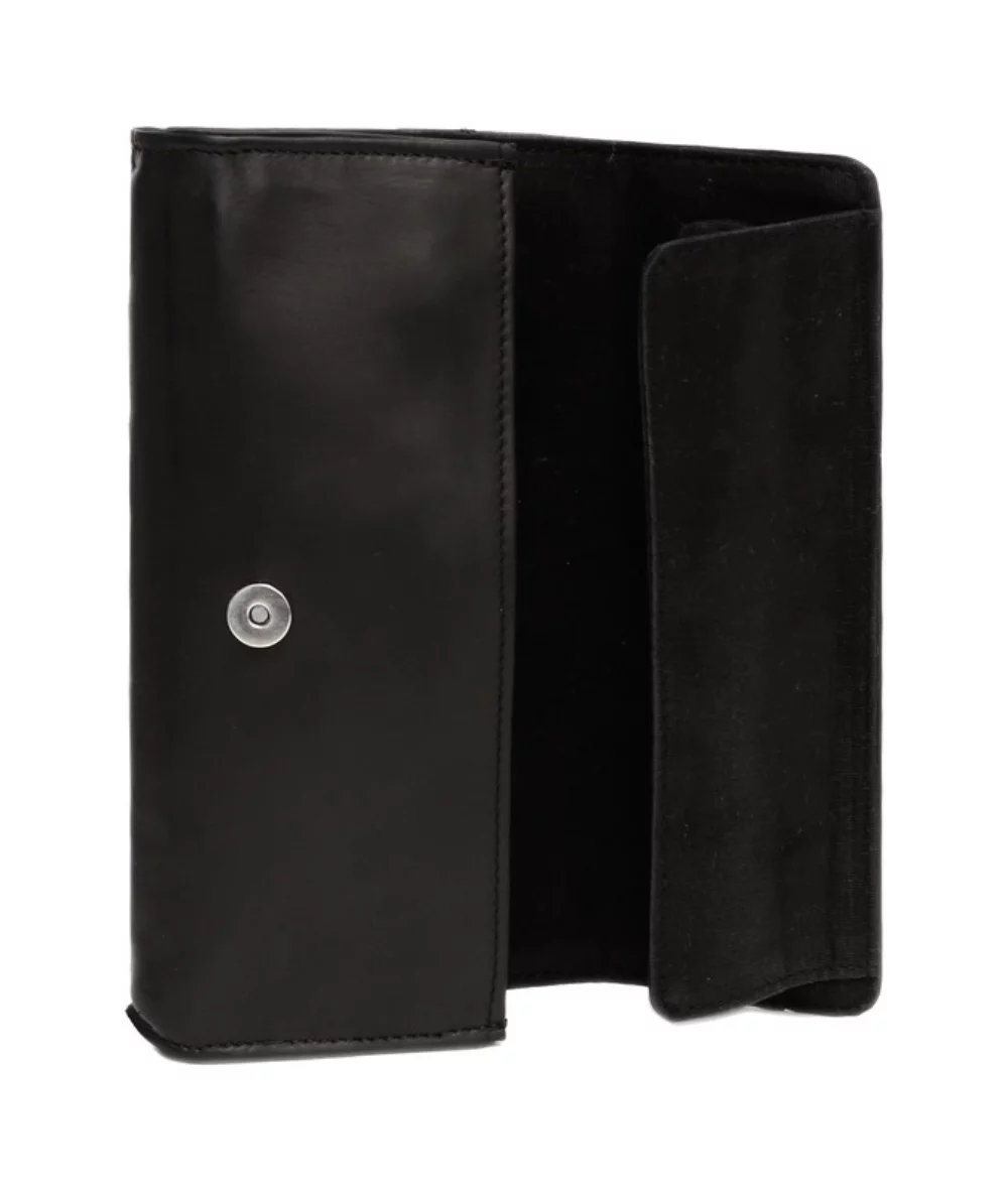 Ashlin® Designer Midnight Black Jileen Tri Fold Jewellery Case