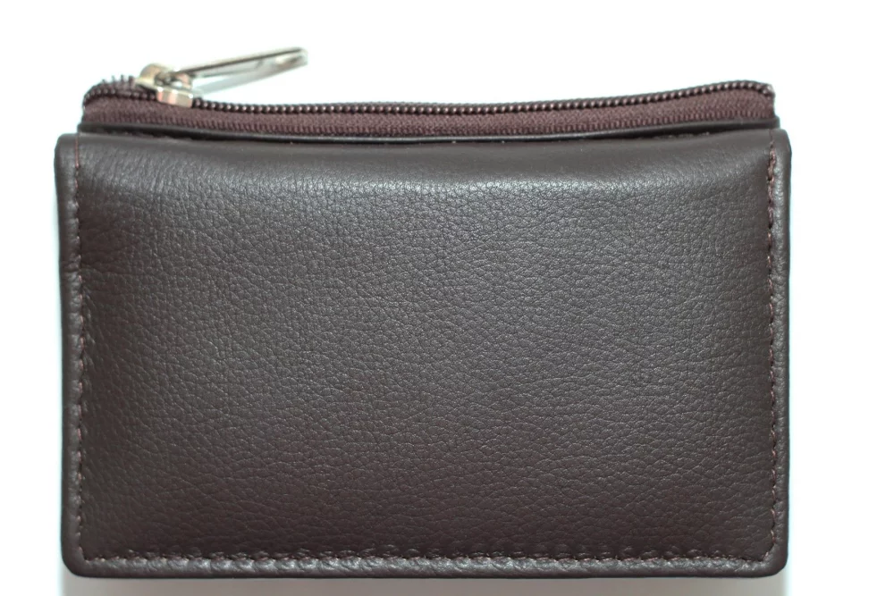 Ashlin® Designer Expresso Brown Hillebrand Bi-Fold Mini-Wallet