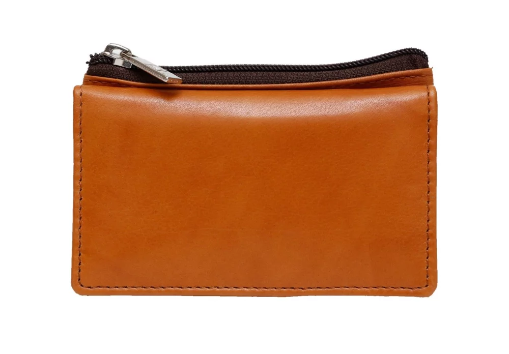 Portefeuille mini pliant Ashlin® Designer British Tan Hillebrand