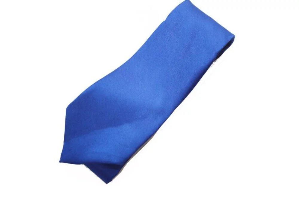 Cravate Leonardi bleu royal de designer Ashlin®