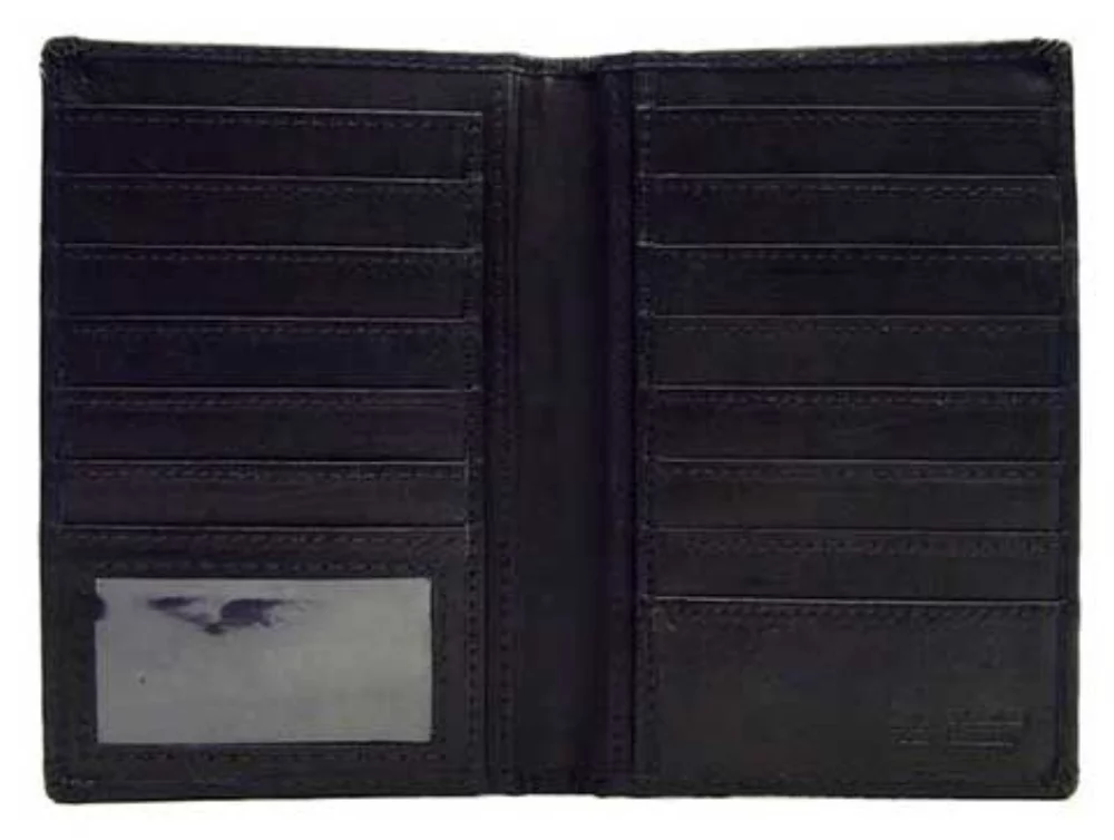 Ashlin® Designer Midnight Black Maryland Passport Wallet