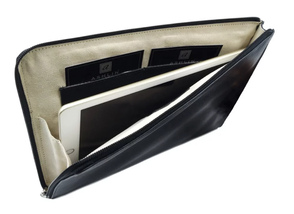 Ashlin® Designer Midnight Black Raelynn iPad Sleek Case