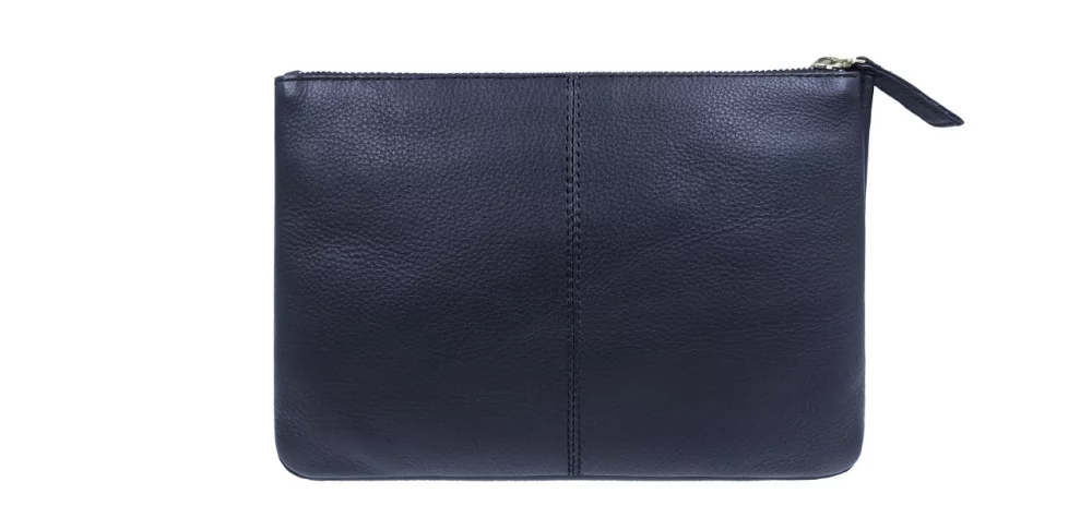 Ashlin® Designer Navy Blue Leah Pouch