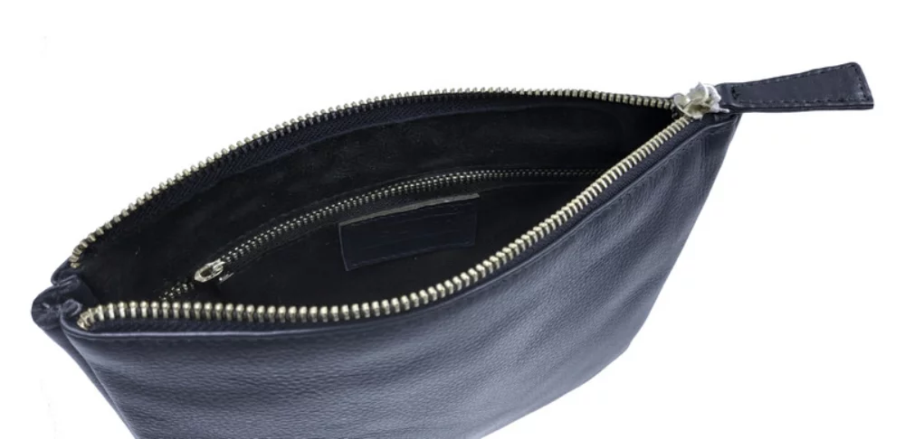 Ashlin® Designer Navy Blue Leah Pouch