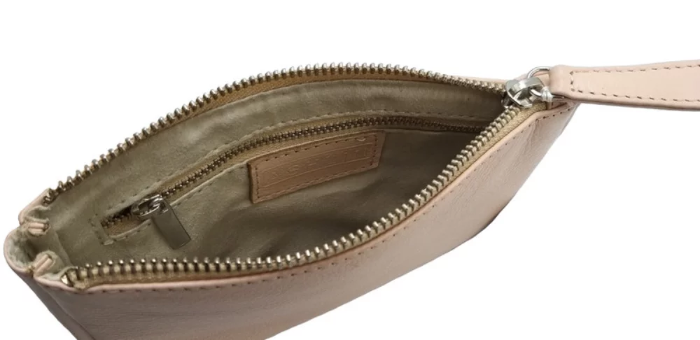 Ashlin® Designer Dusty Rose Pink Leah Pouch