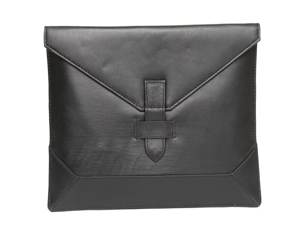 Ashlin® Designer Andria Midnight Black Universal Envelope iPad® Tablet Case