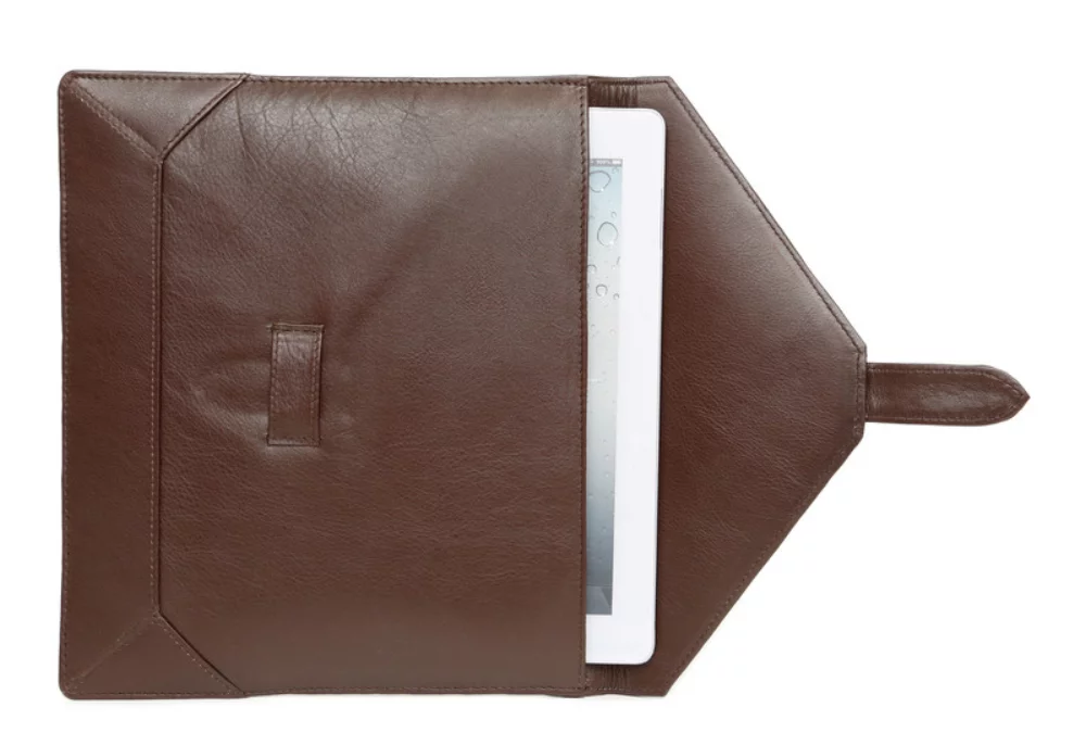 Ashlin® Designer Andria Expresso Brown Universal Envelope iPad® Tablet Case