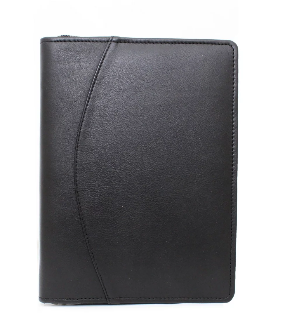 Étui zippé pour iPad® Aereo noir minuit de designer Ashlin®