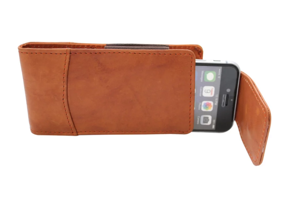 Étui universel pour smartphone Ashlin® Designer British Tan Catanzaro