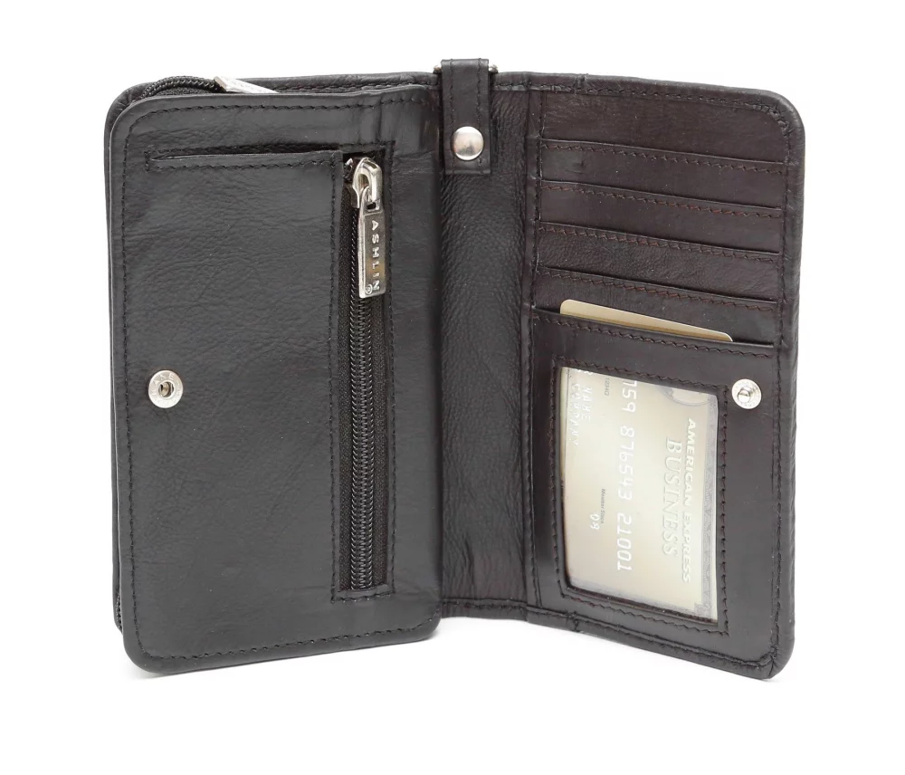 Ashlin® Designer Vita Midnight Black Smart Phone Wristlet