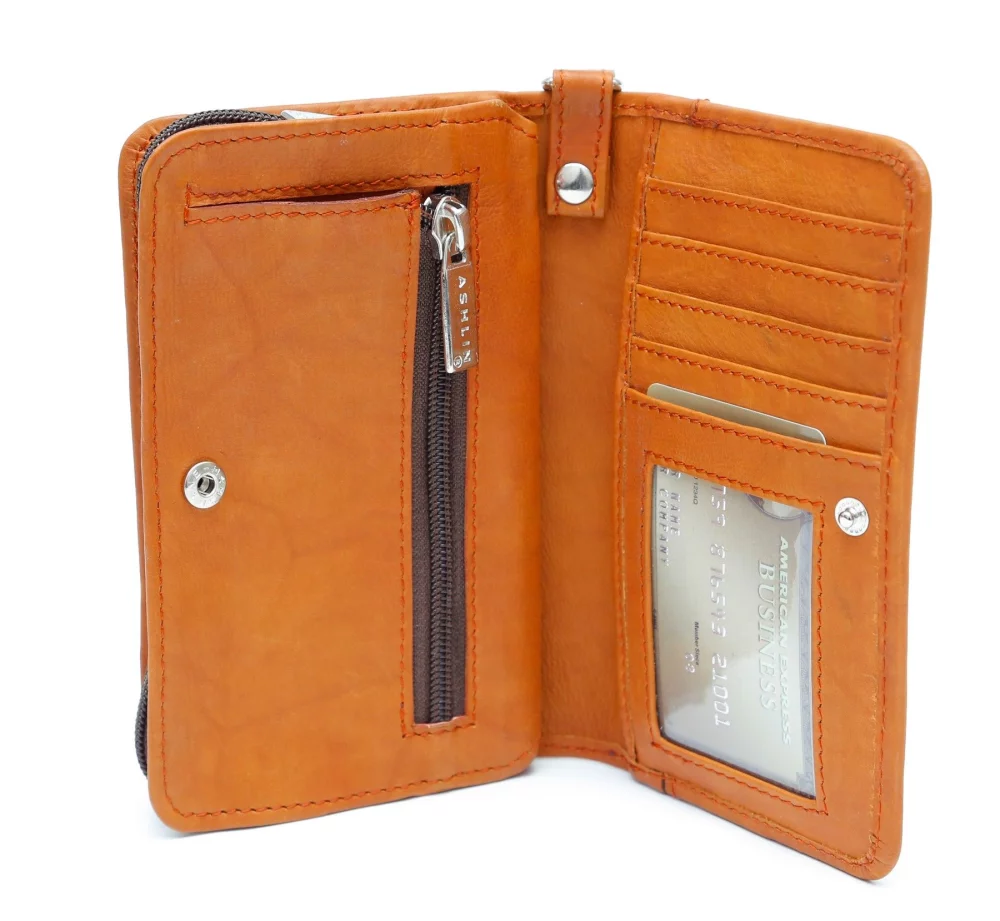 Ashlin® Designer Vita British Tan Smart Phone Wristlet