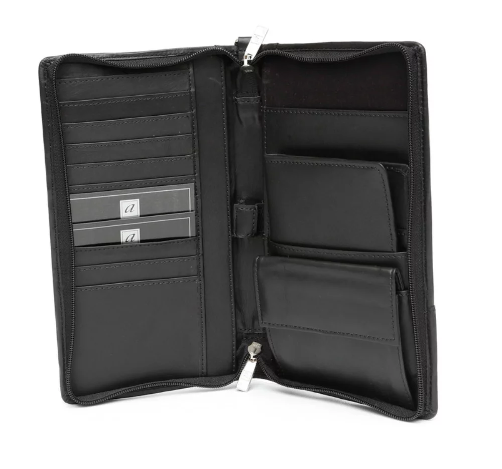 Ashlin® Designer Tacoma Ticket Wallet & Passport Cover