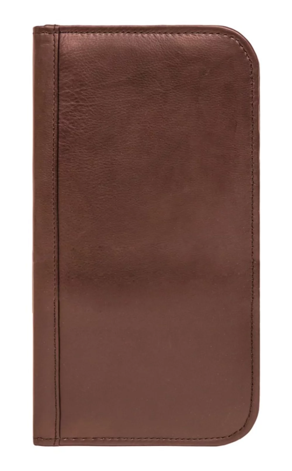 Ashlin® Designer Deangelo Espresso Brown Bi-Fold Ticket Wallet