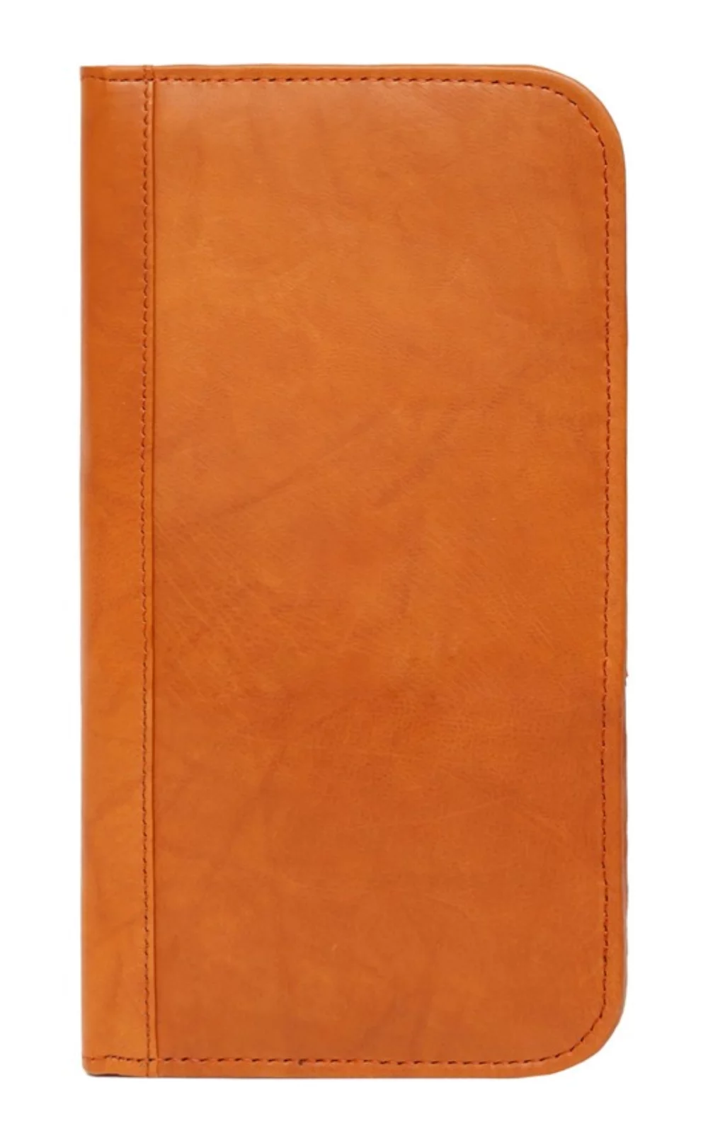 Ashlin® Designer Deangelo British Tan Bi-Fold Ticket Wallet