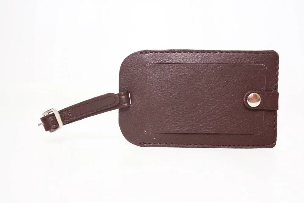 Étiquette de bagage de sécurité Ashlin® Designer Dublin Expresso Brown