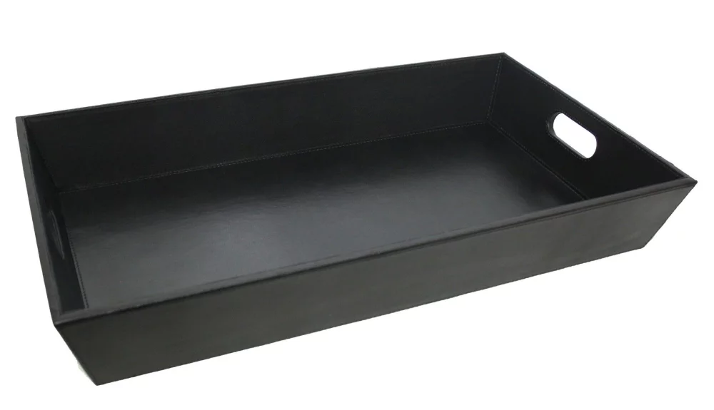 Ashlin® Designer Hollyford Vegan Serving Tray w/Die Cut Handles