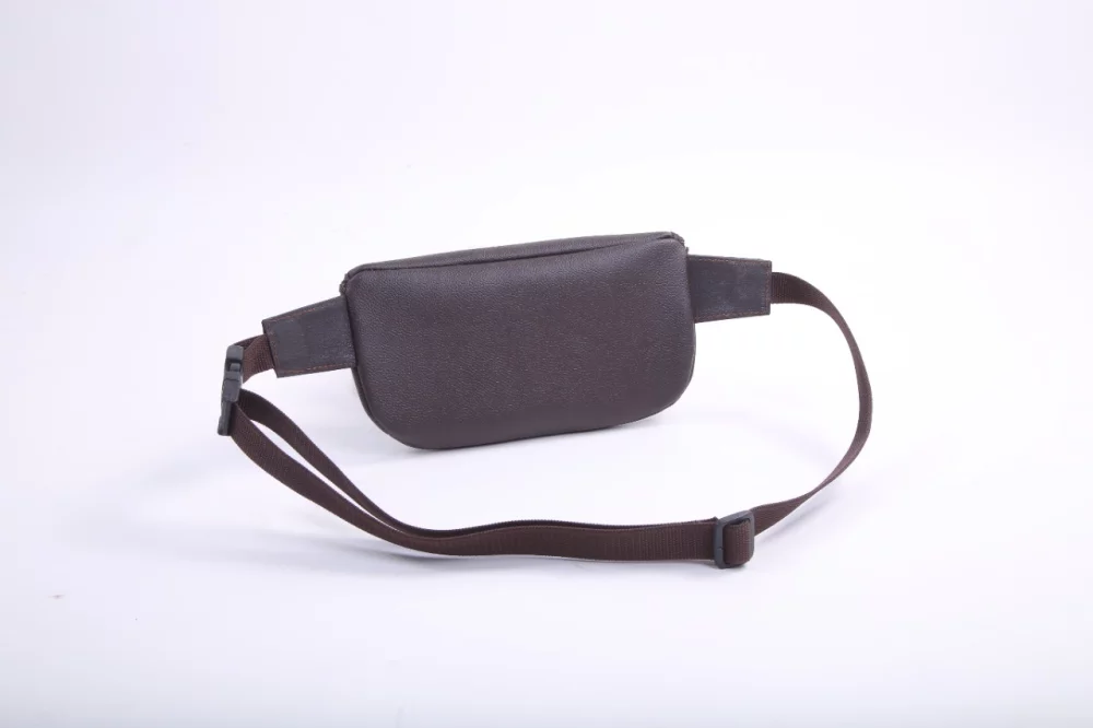 Sac ceinture surdimensionné Ashlin® Designer Phi Espresso Brown avec 2 fermetures éclair