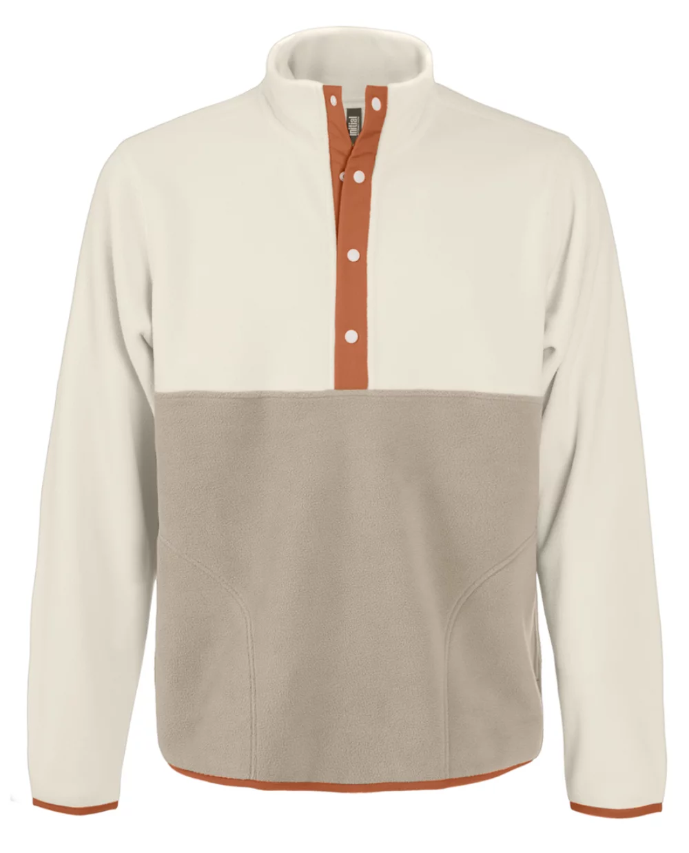 1/4 button-down sweatshirt - Unisex