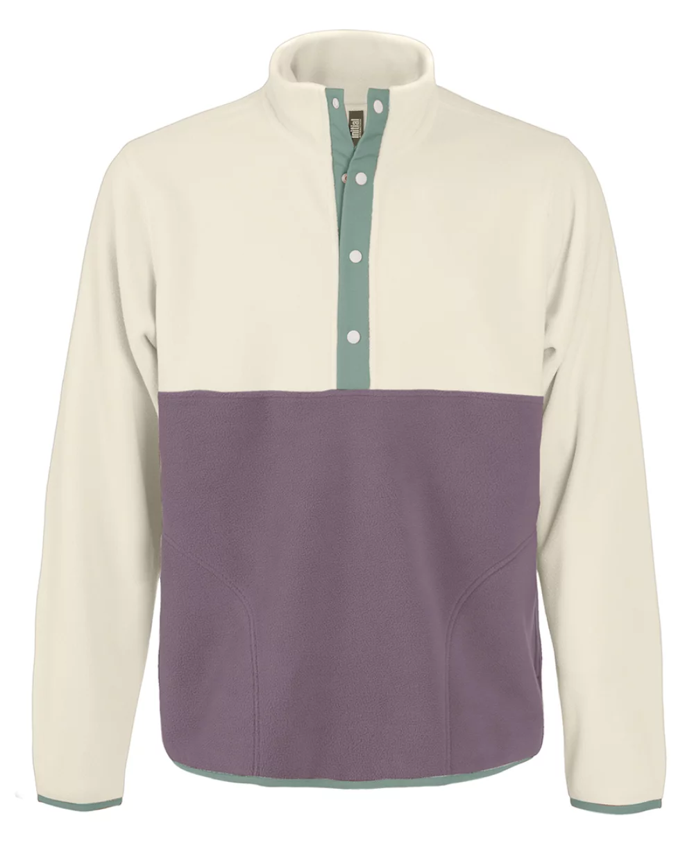 1/4 button-down sweatshirt - Unisex