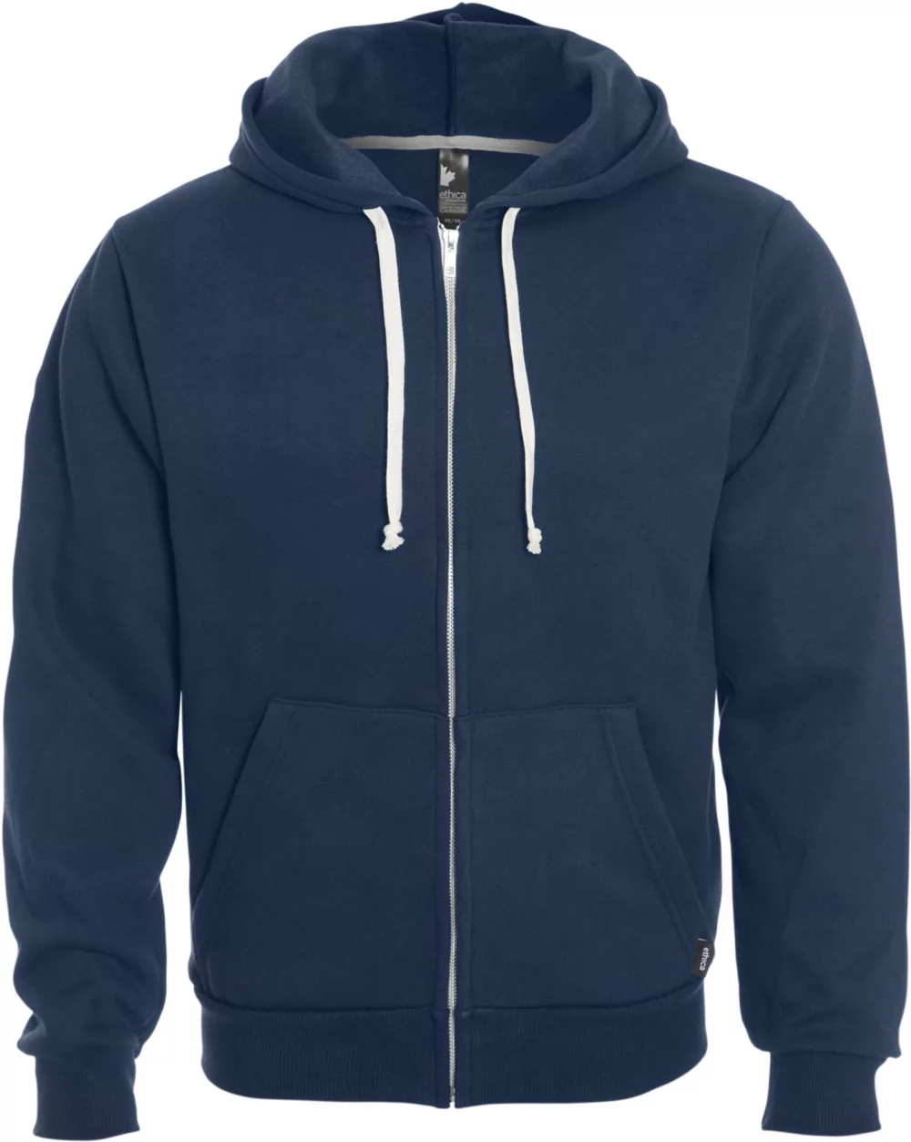 Ethica Unisex Hooded Full Zip Sweater