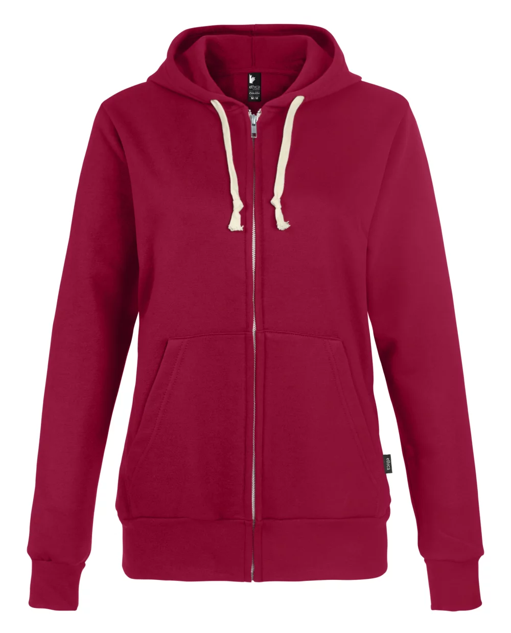 Ethica Women'S Hooded Full Zip Sweater