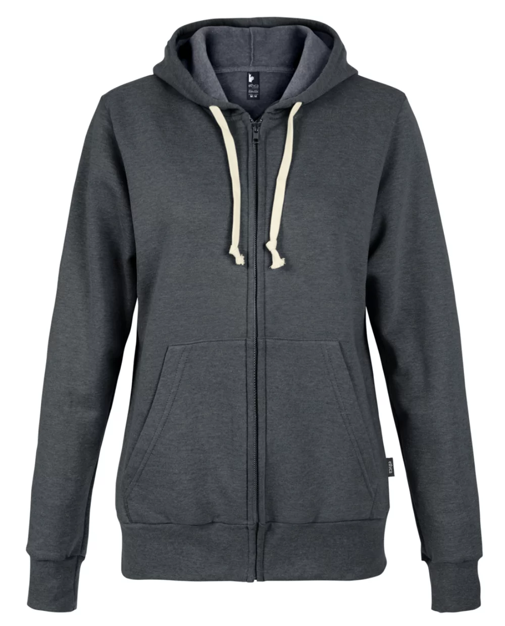 Pull à capuche zippé Ethica pour femmes