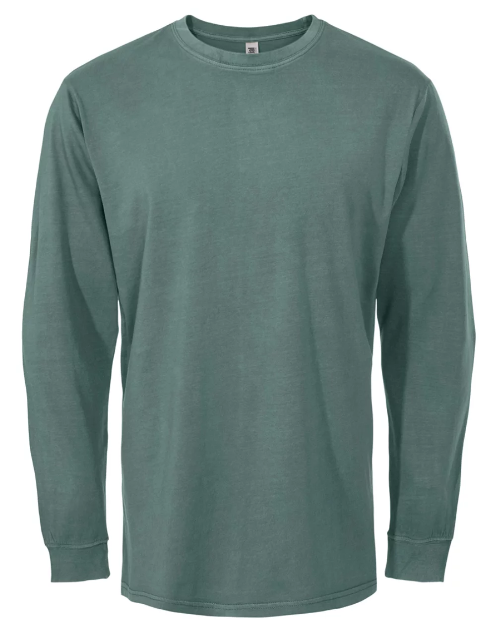 Initial Unisex Garment dyed long sleeve t-shirt