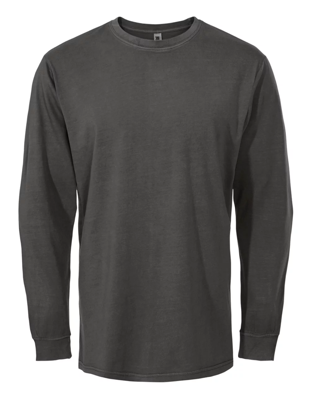 Initial Unisex Garment dyed long sleeve t-shirt