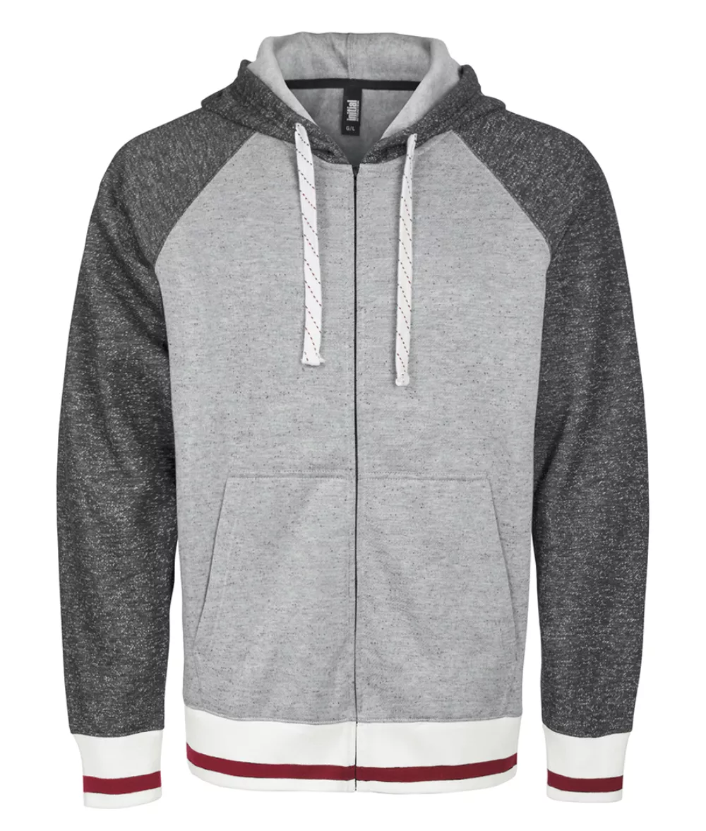 Pull à capuche unisexe à fermeture éclair intégrale Initial Cabin