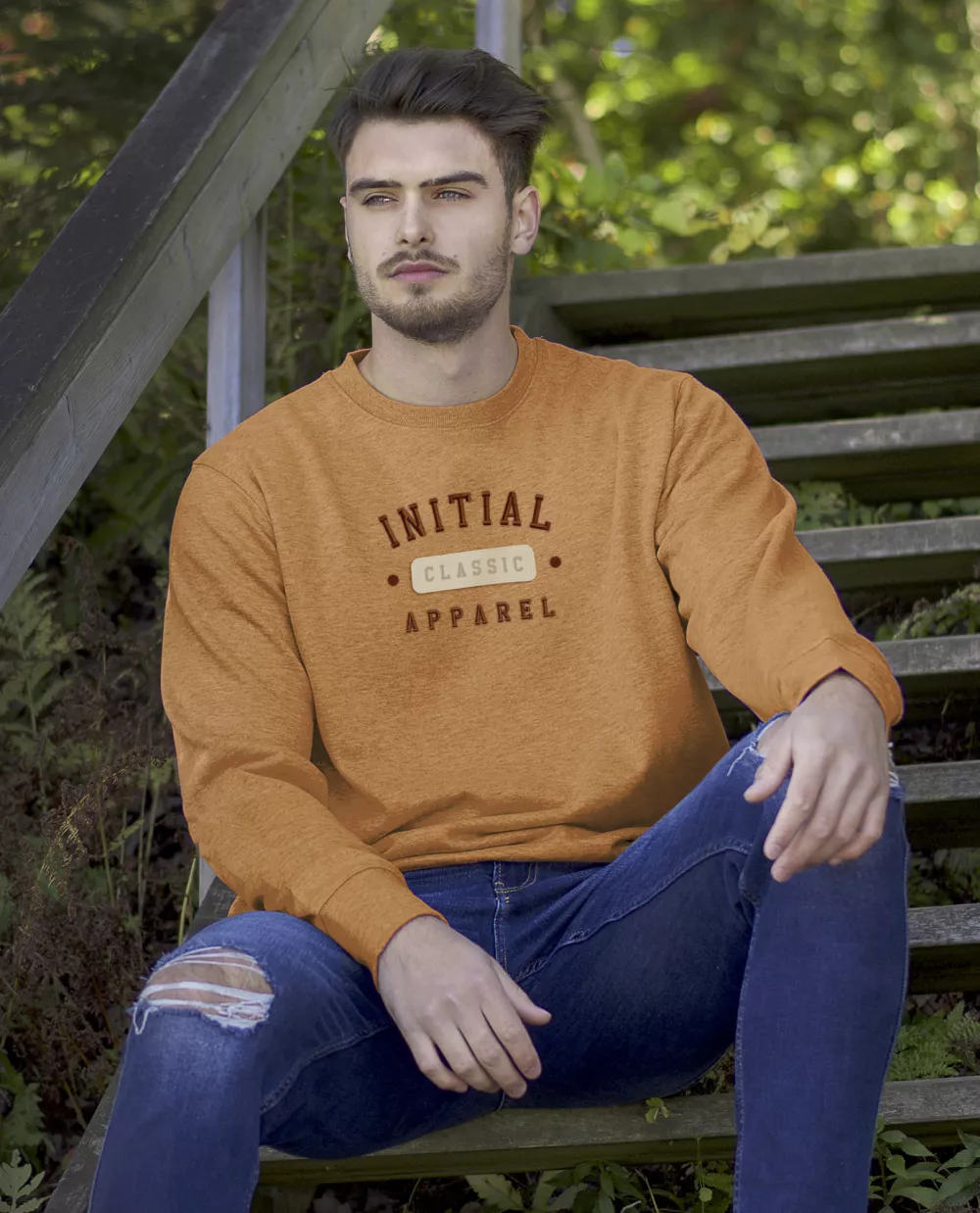 Initial Unisex Crewneck Sweater