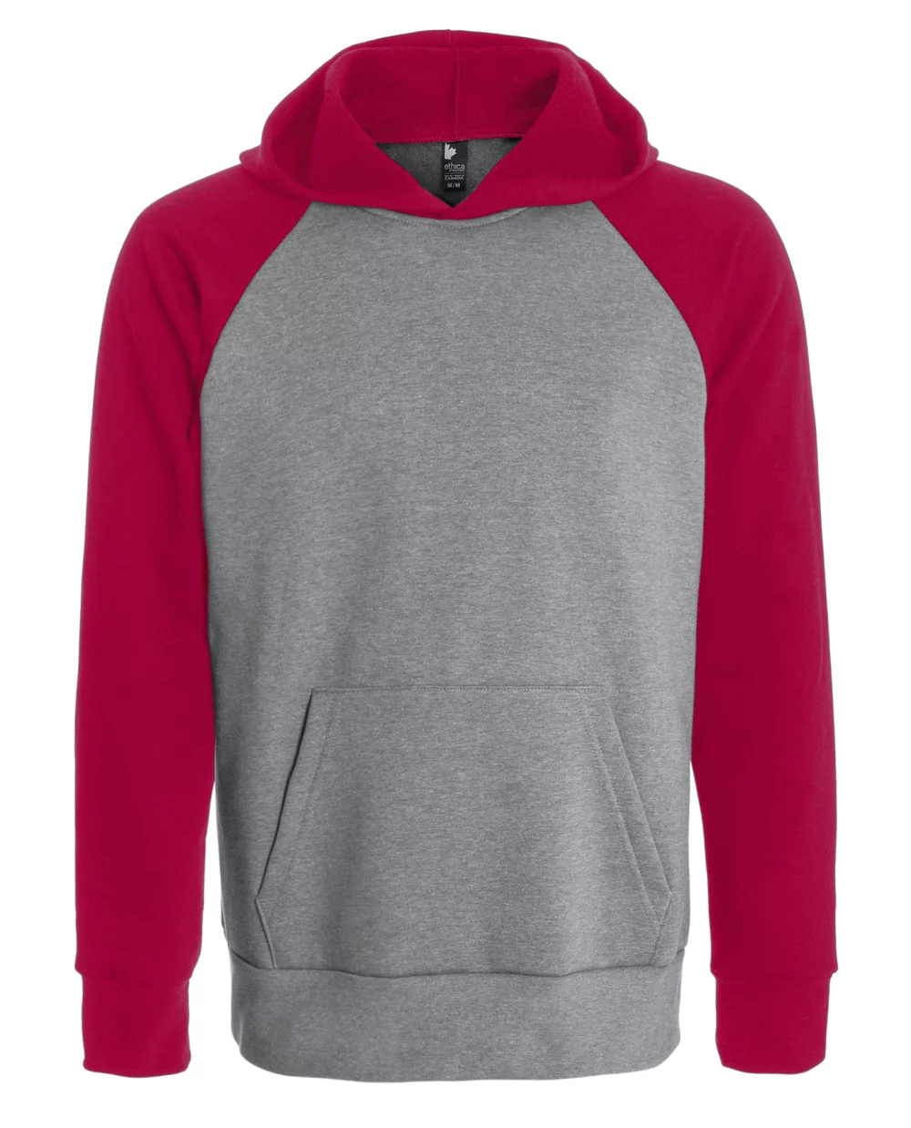 Sweat à capuche unisexe Ethica à manches raglan