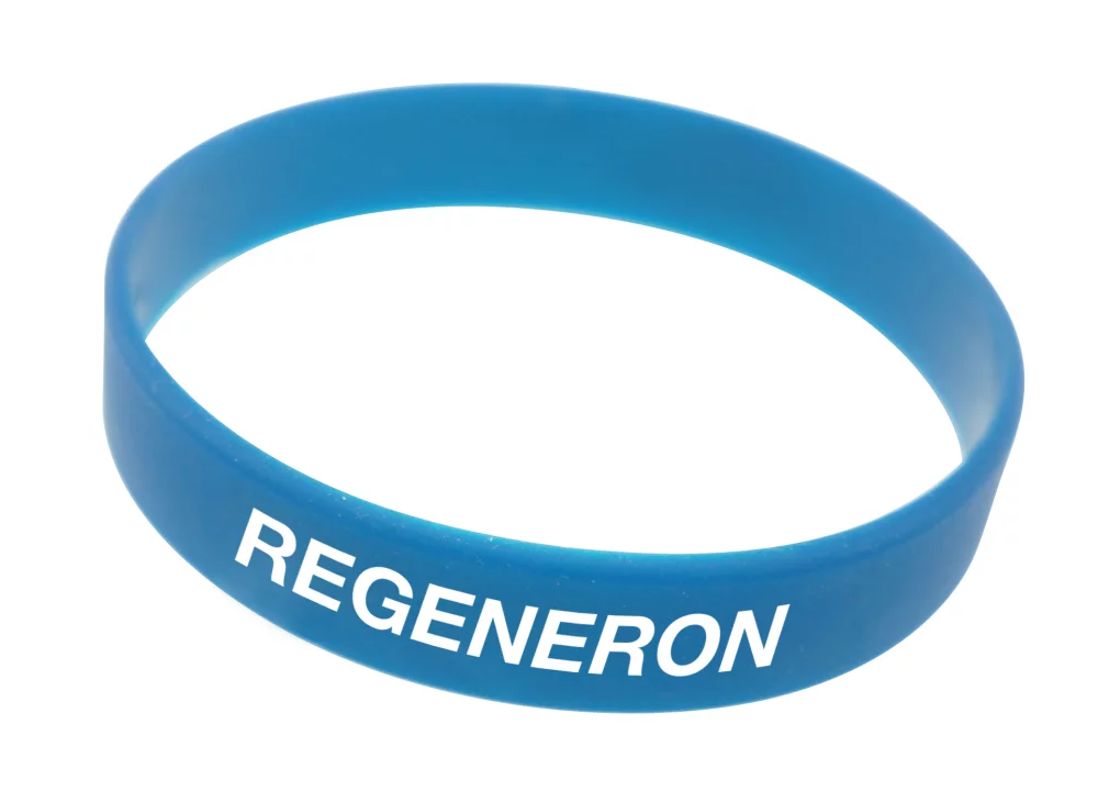 Silicone Wrist Band w/Printed Logo