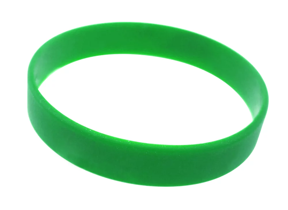 Silicone Wrist Band w/Printed Logo