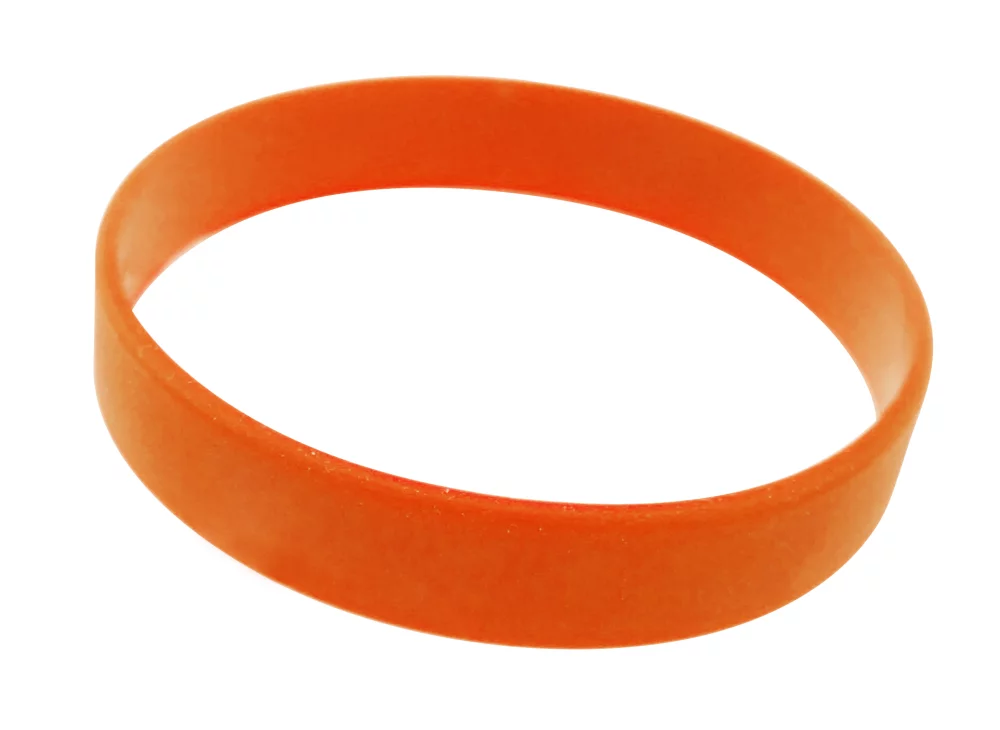 Silicone Wrist Band w/Printed Logo