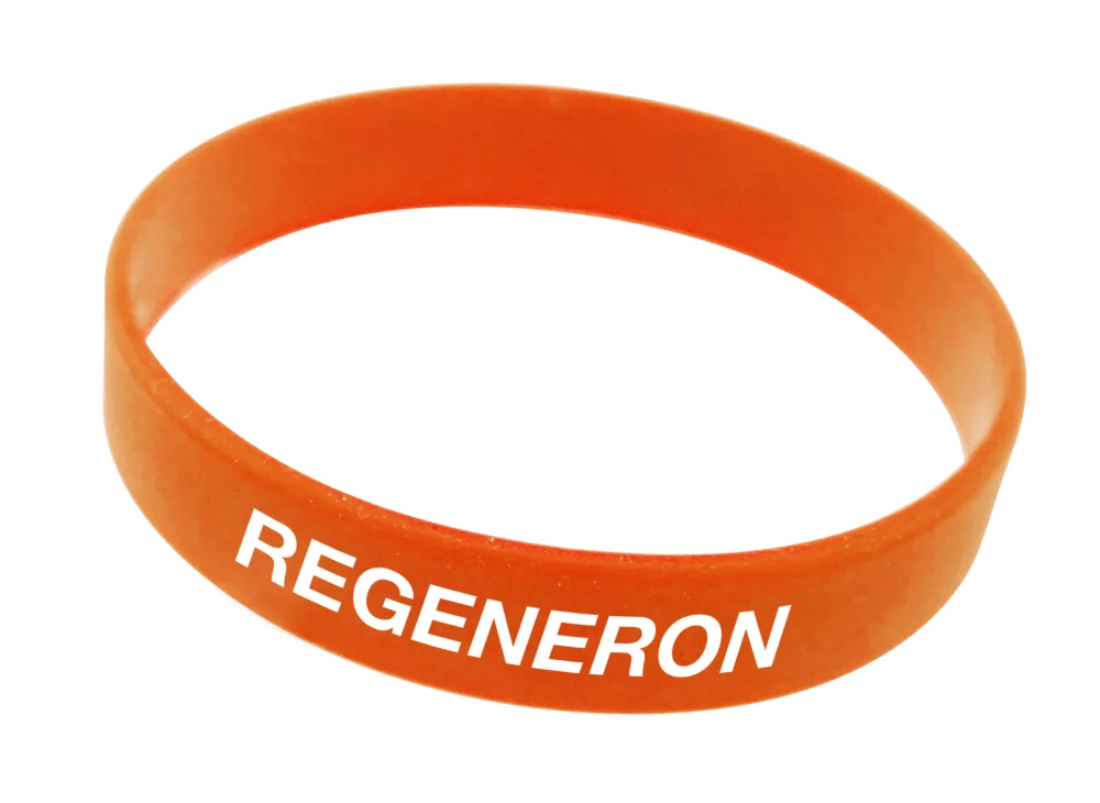 Silicone Wrist Band w/Printed Logo