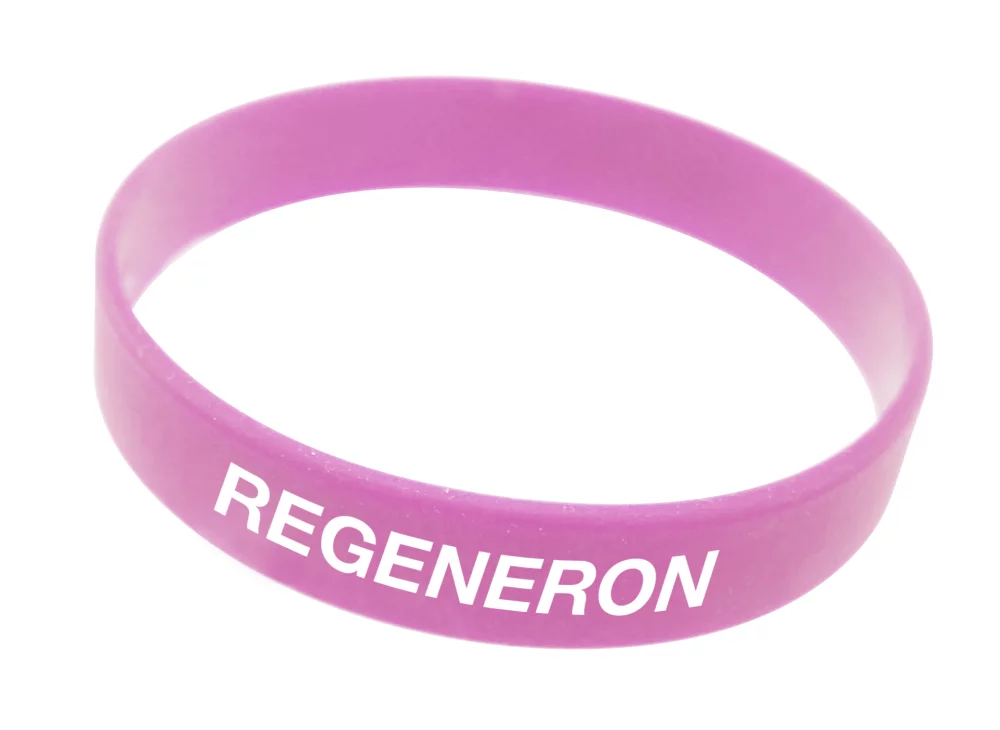 Silicone Wrist Band w/Printed Logo
