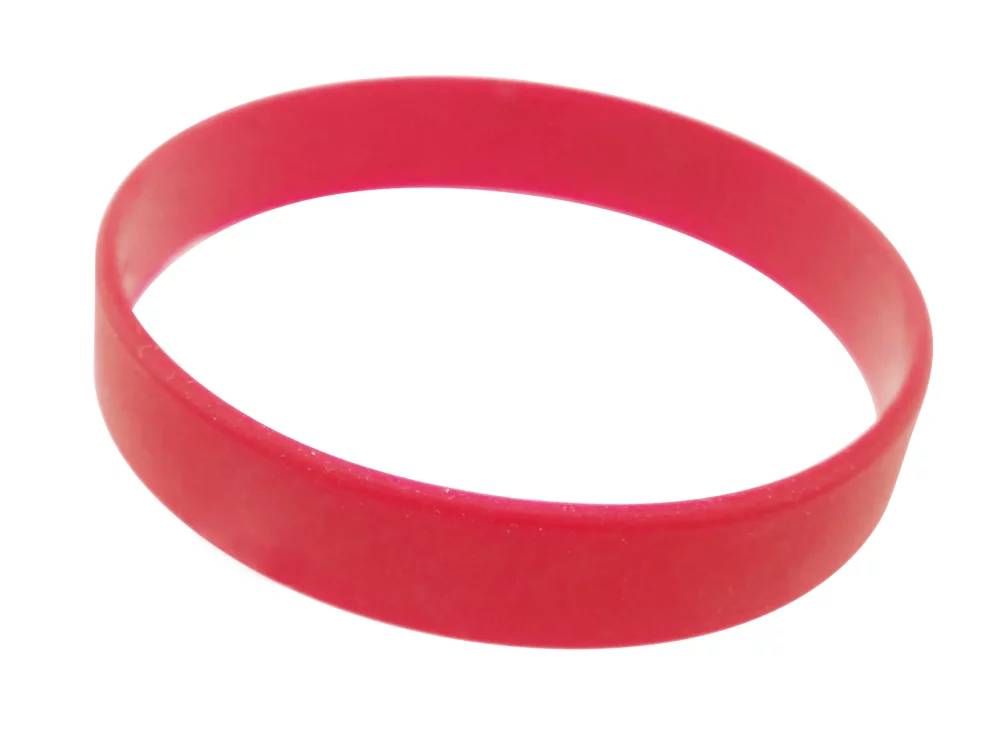 Silicone Wrist Band w/Printed Logo