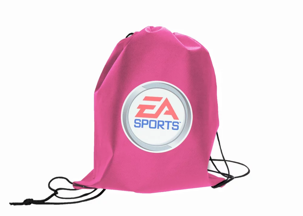 Heat Transfer Non-Woven Drawstring Backpack Bag