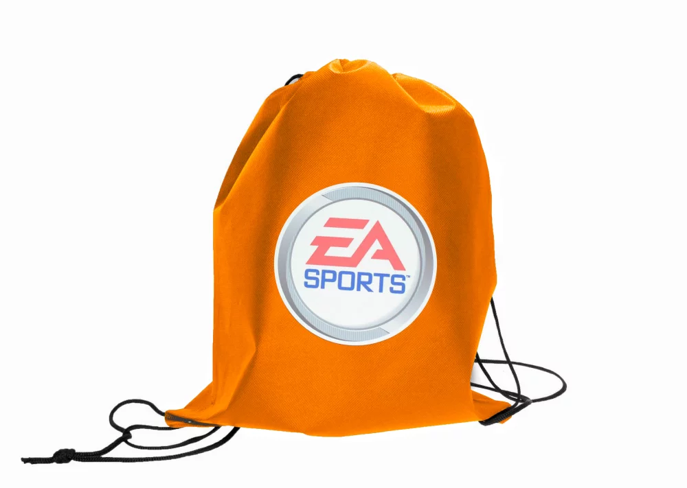 Heat Transfer Non-Woven Drawstring Backpack Bag