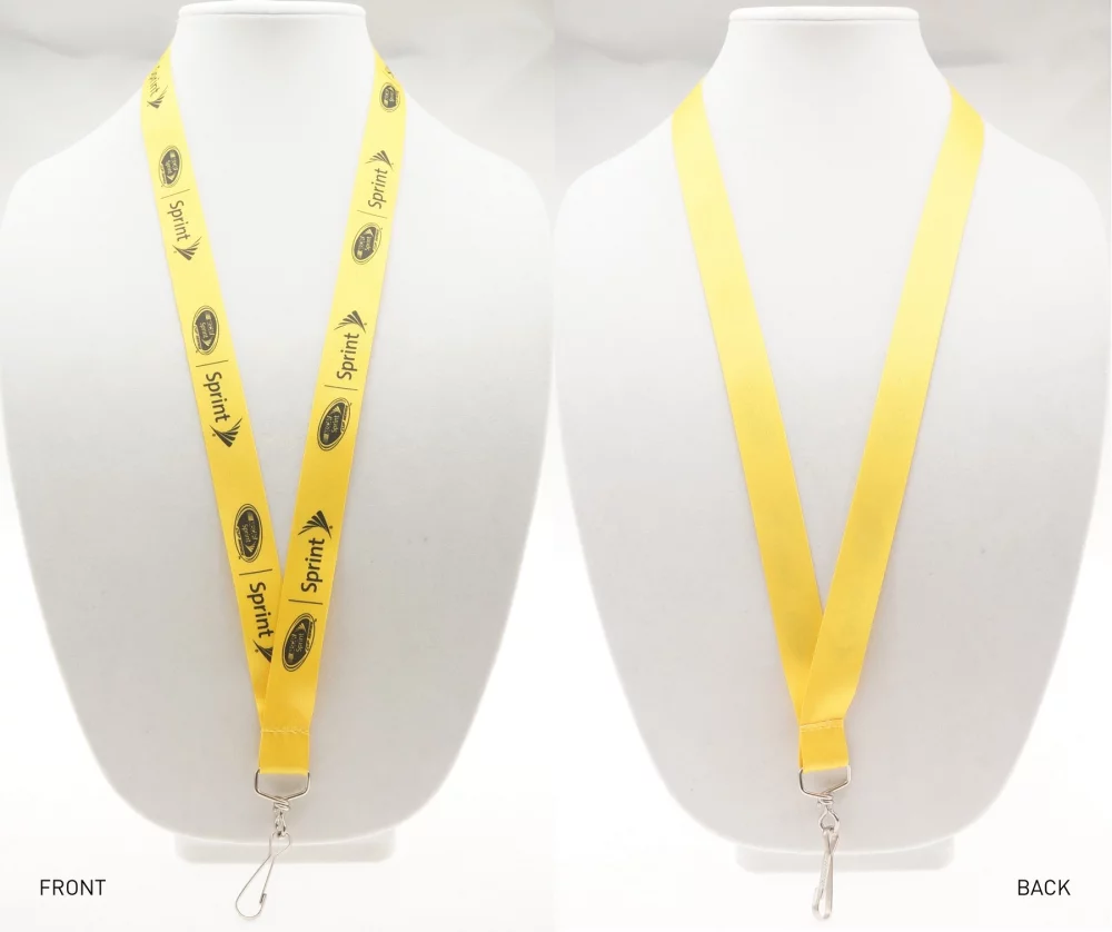 3/4" Digitally Sublimated Lanyard w/ J Hook