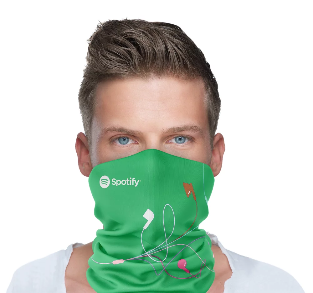 Bandana tubulaire en couleur pleine